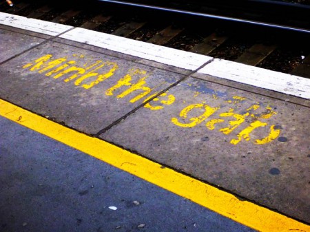 Mind the Gap London Tube