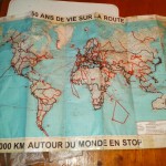 carte monde André Brugiroux